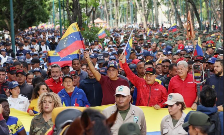 Campesinos marchan hoy en Caracas por la Batalla de Santa Inés