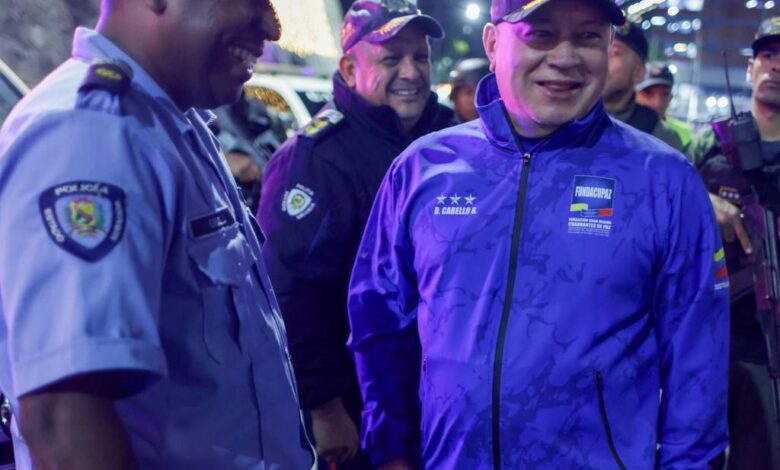 Cabello: Venezuela celebrará sus Navidades y su Año Nuevo en paz