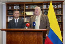 Ministro de Defensa colombiano visita EEUU para hablar de narcotráfico