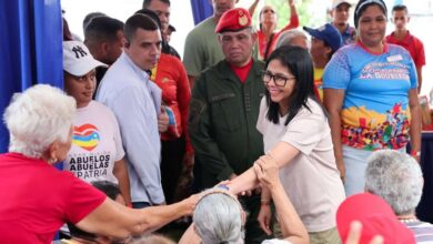Delcy Rodríguez: Cuando se trata de la paz de Venezuela no puede haber divisiones