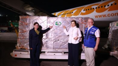 Venezuela recibe 23 toneladas de insumos médicos de Brasil