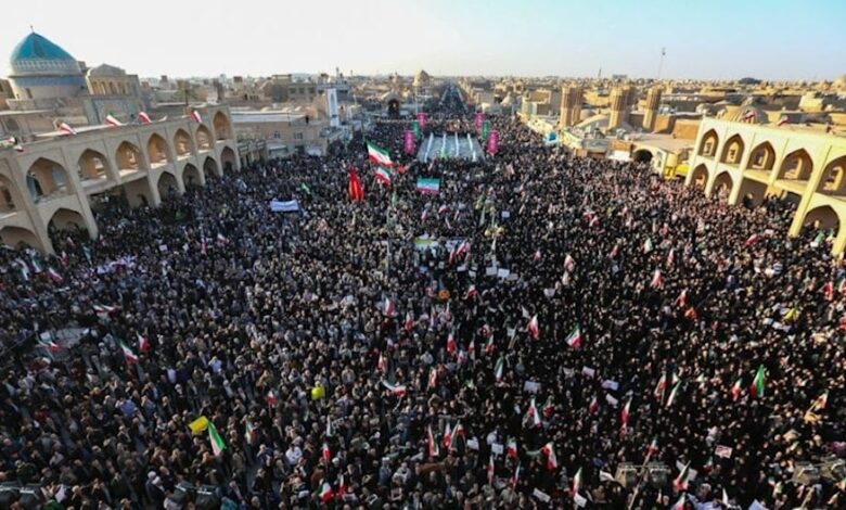 Irán: millones marcharon contra disturbios e injerencia extranjera