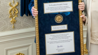 "Patético, vergonzoso e irrespetuoso": Noruega reacciona contra Machado tras regalar el Nobel a Trump