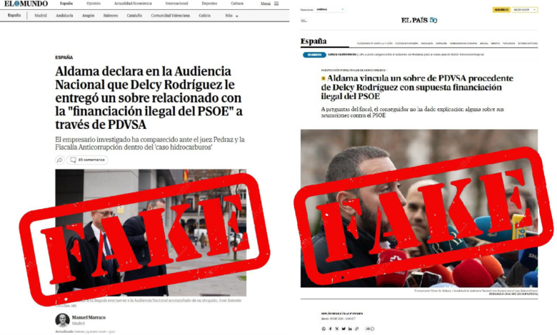 Gobierno venezolano desmiente nuevo "Fake News" sobre financiación de Pdvsa al Psoe