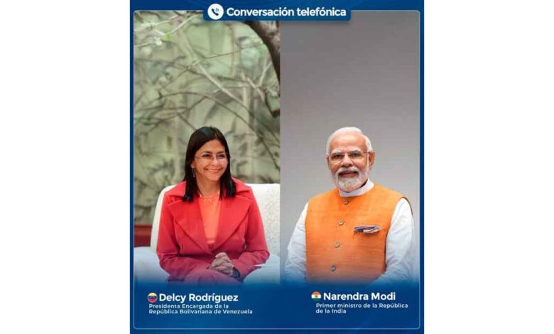 Venezuela e India profundizarán y ampliarán su relación bilateral