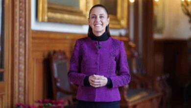 Sheinbaum desea salud, bienestar y amor a mexicanos en el año nuevo