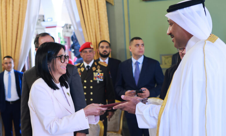 Presidenta(E) Rodríguez recibió Cartas Credenciales de nuevos embajadores ante Venezuela