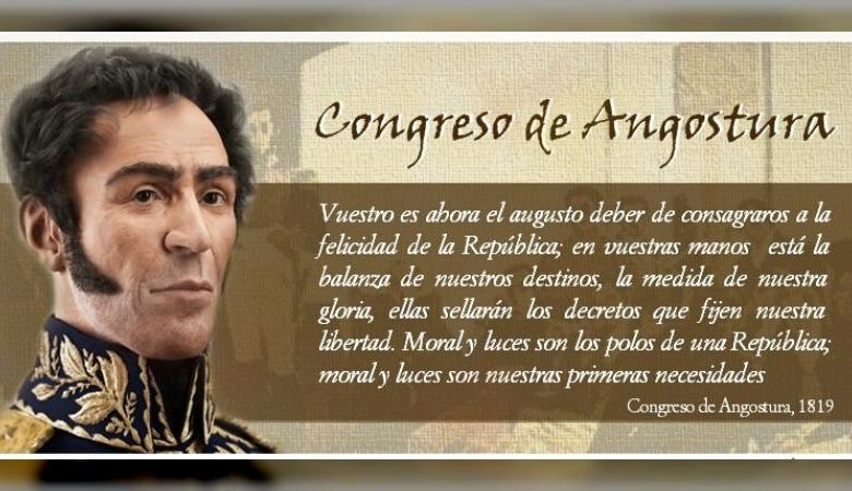 Mandataria (E) Rodríguez destaca vigencia del Discurso de Angostura a 207 años de su instalación