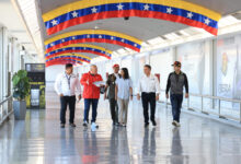 Presidenta Encargada inspeccionó avance de obras en Aeropuerto Internacional de Maiquetía