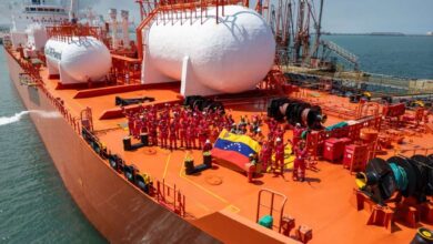 Venezuela exporta el primer cargamento de Gas Licuado de Petróleo