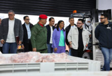 Presidenta (e) Delcy Rodríguez inspeccionó encadenamiento productivo en planta Río de Oro