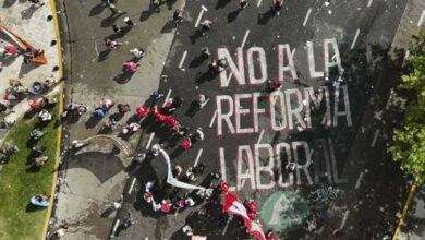 Argentina en huelga contra reforma laboral de Milei