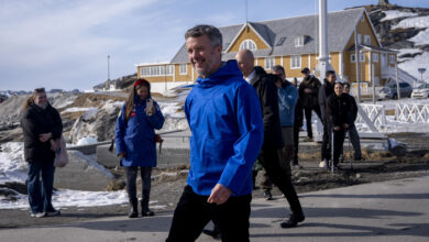 El rey de Dinamarca inicia una visita a Groenlandia