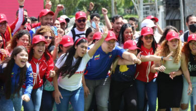 La juventud marcha hoy en Caracas