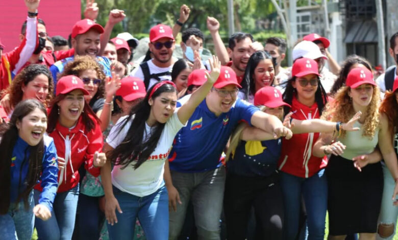 La juventud marcha hoy en Caracas