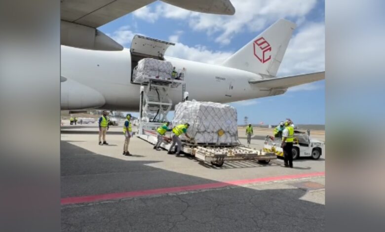 Venezuela recibió nuevo lote de insumos médicos proveniente de Estados Unidos