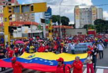 Con una gran marcha Venezuela conmemora 37 años del Caracazo