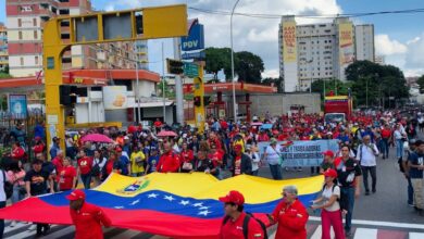 Con una gran marcha Venezuela conmemora 37 años del Caracazo