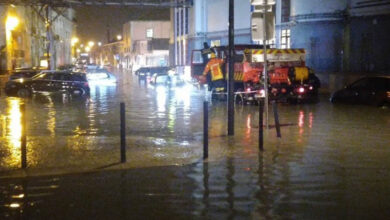 El mal tiempo obliga a cambiar centros de voto en Portugal