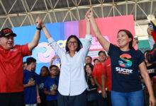 Mandataria (E): Pueblo venezolano tiene claro la importancia de cuidar la paz e independencia