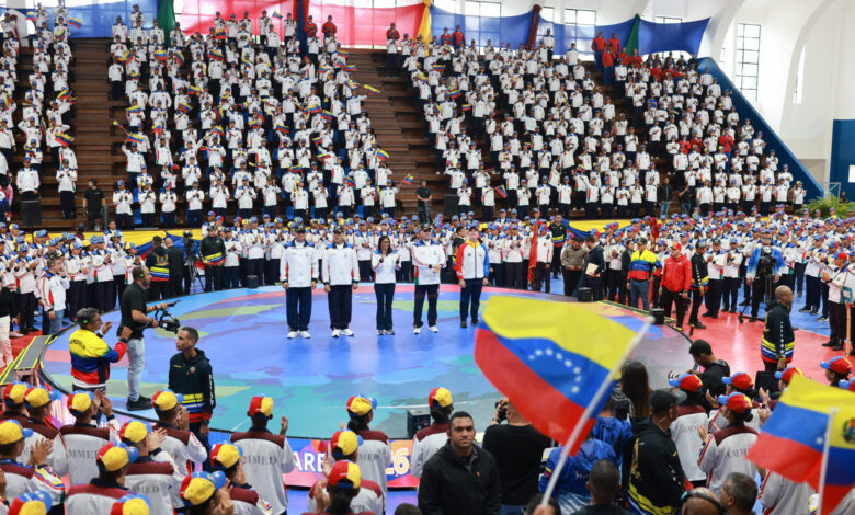 Presidenta (E) Rodríguez lideró premiación a las academias destacadas en Juegos Militares