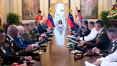 Presidenta (E) de Venezuela juramenta al nuevo Alto Mando Militar