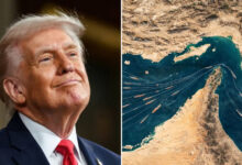 Trump amenaza ahora con aniquilar centrales eléctricas de Irán sino abre Ormuz