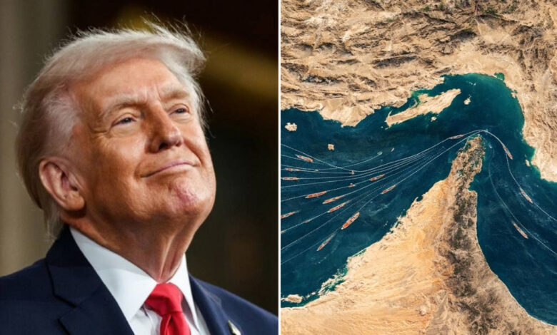 Trump amenaza ahora con aniquilar centrales eléctricas de Irán sino abre Ormuz