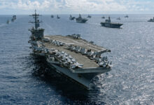 Irán ataca el portaviones estadounidense USS Abraham Lincoln