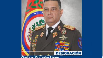 G/J Gustavo González López es designado nuevo ministro del Poder Popular para la Defensa