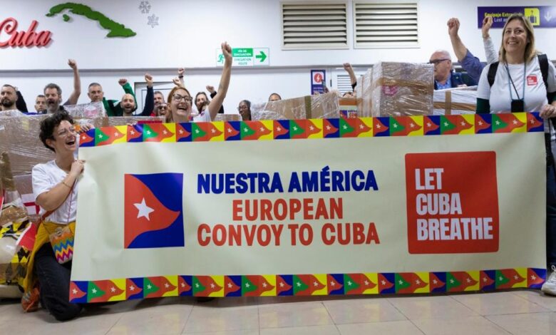 Convoy ayuda humanitaria Cuba