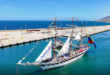 Buque Escuela Simón Bolívar llega a Granada primer destino en XXXVI Crucero de Instrucción