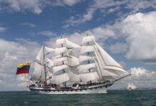 Buque Escuela Simón Bolívar zarpa a su XXXVI Crucero de Instrucción