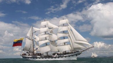 Buque Escuela Simón Bolívar zarpa a su XXXVI Crucero de Instrucción