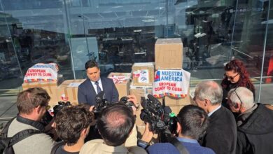 Convoy Europeo de Solidaridad con Cuba inició viaje a La Habana