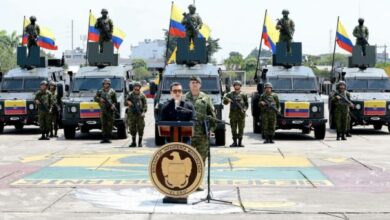 Noboa retira a cinco altos cargos militares de las Fuerzas Armadas ecuatorianas