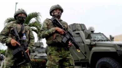 Comité de ONU urge a Ecuador abandonar militarización de la seguridad