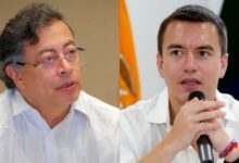 Ecuador: Noboa niega acusaciones de Petro sobre bombardeos en territorio colombiano