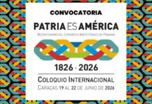 anuncian la apertura de la convocatoria para participar en el Coloquio Internacional “Patria es América”.