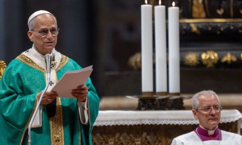 Papa León XIV reiteró su llamado a la paz en Medio Oriente