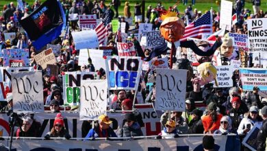Protestas masivas "No Kings" en varias ciudades de EE. UU. en rechazo a Trump