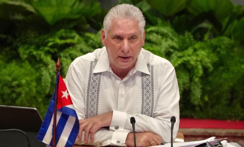Miguel Díaz-Canel promete "resistencia inexpugnable" en Cuba