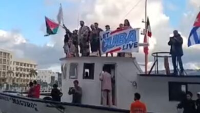 Arriba a La Habana la Flotilla "Nuestra América"