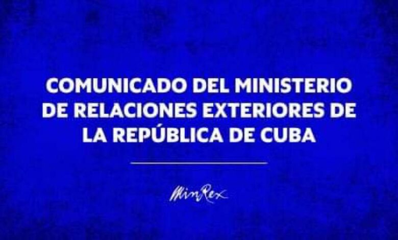 Cuba repudia expulsión de sus diplomáticos en Costa Rica