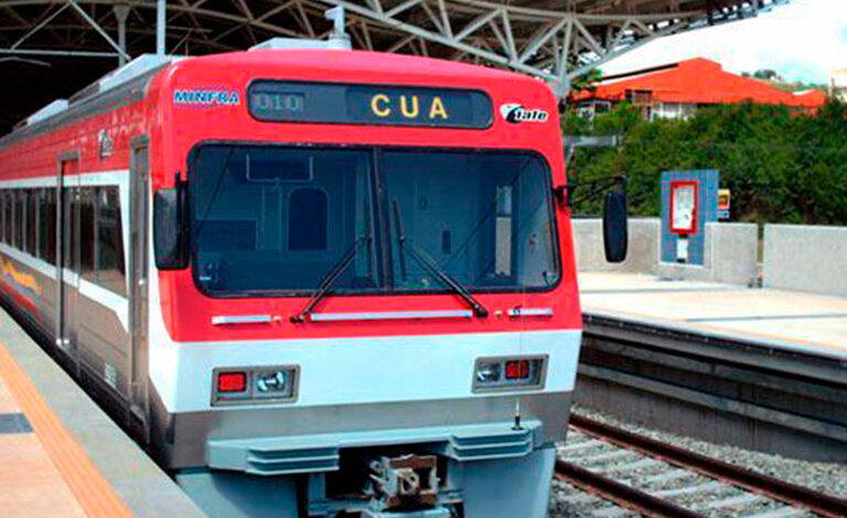 Restablecido servicio comercial del ferrocarril Valles del Tuy-La Rinconada