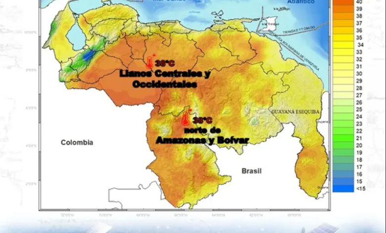 Inameh: Venezuela experimentará un aumento de temperaturas