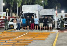 La Fanb da dos golpes contra el narcotráfico en Venezuela