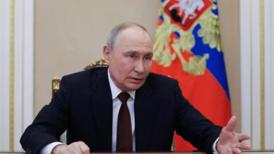 Putin transmite "apoyo inquebrantable" a Teherán