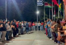 Con una vigilia inician actos por los 13 años de la siembra de Hugo Chávez