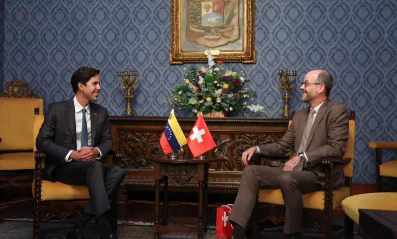 Venezuela y Suiza exploran nuevas oportunidades de inversión e intercambio comercial
